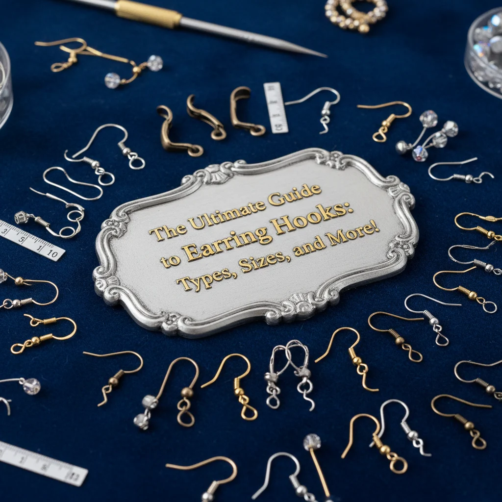 The Ultimate Guide to Earring Hooks: Types, Sizes, and More!