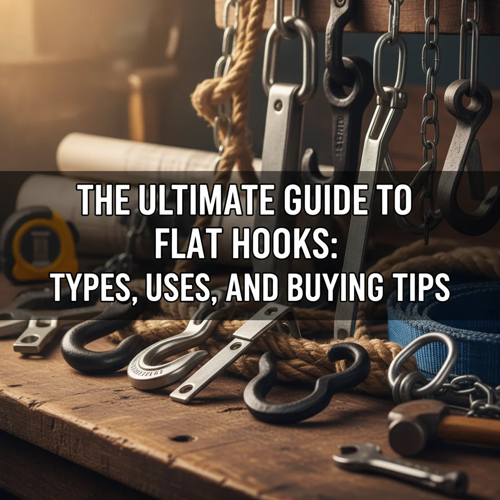 The Ultimate Guide to Flat Hooks: Types, Uses, and Buying Tips