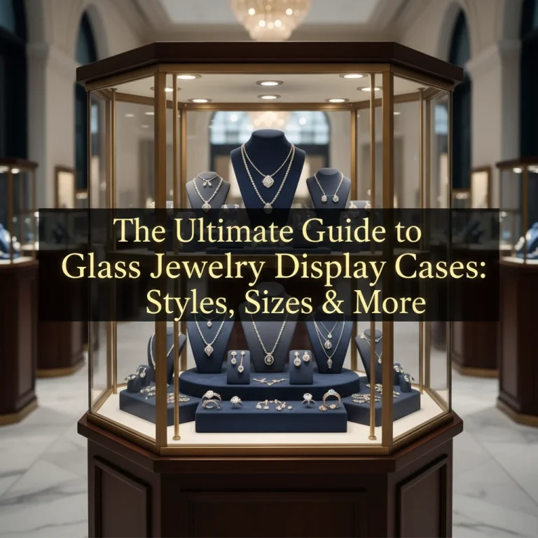The Ultimate Guide to Glass Jewelry Display Cases: Styles, Sizes & More