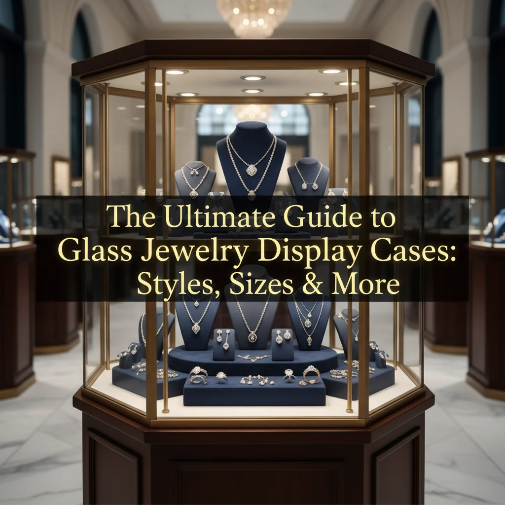 The Ultimate Guide to Glass Jewelry Display Cases: Styles, Sizes & More