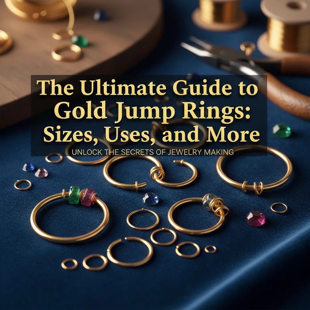 The Ultimate Guide to Gold Jump Rings: Sizes, Uses, and More