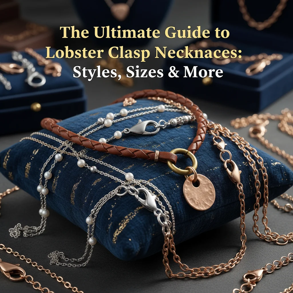 The Ultimate Guide to Lobster Clasp Necklaces: Styles, Sizes & More