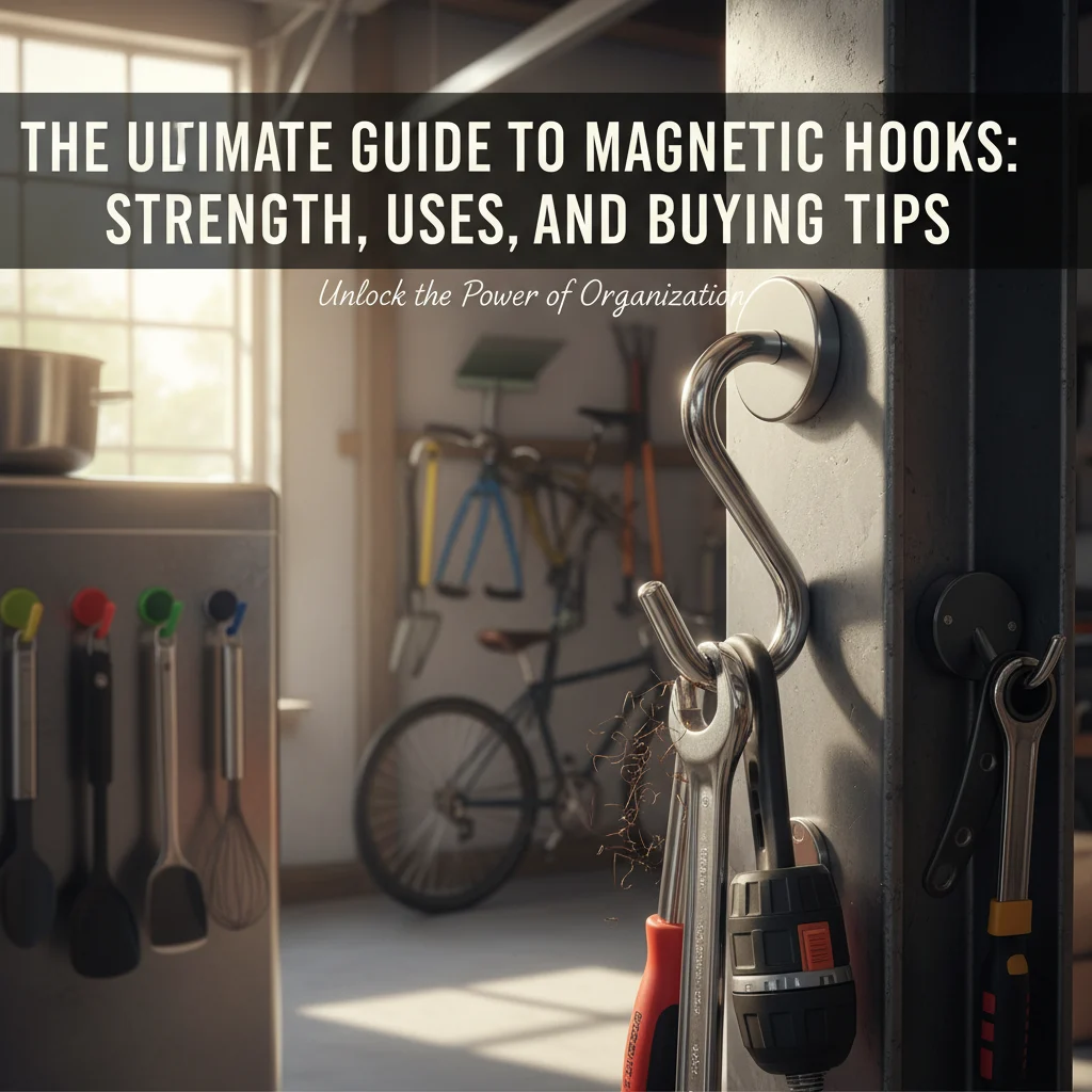 The Ultimate Guide to Magnetic Hooks: Strength, Uses, and Buying Tips