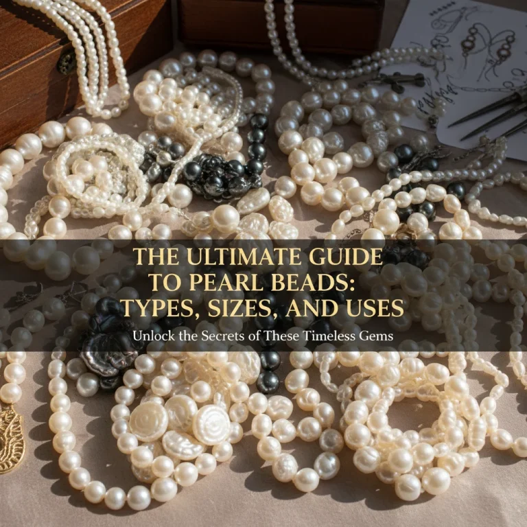 The Ultimate Guide to Pearl Beads: Types, Sizes, and Uses