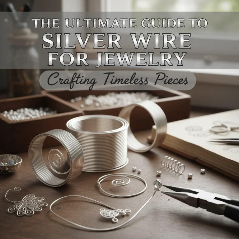 The Ultimate Guide to Silver Wire for Jewelry: Crafting Timeless Pieces