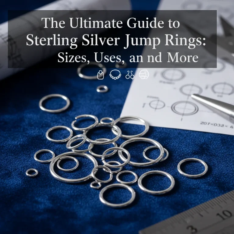 The Ultimate Guide to Sterling Silver Jump Rings: Sizes, Uses, and More