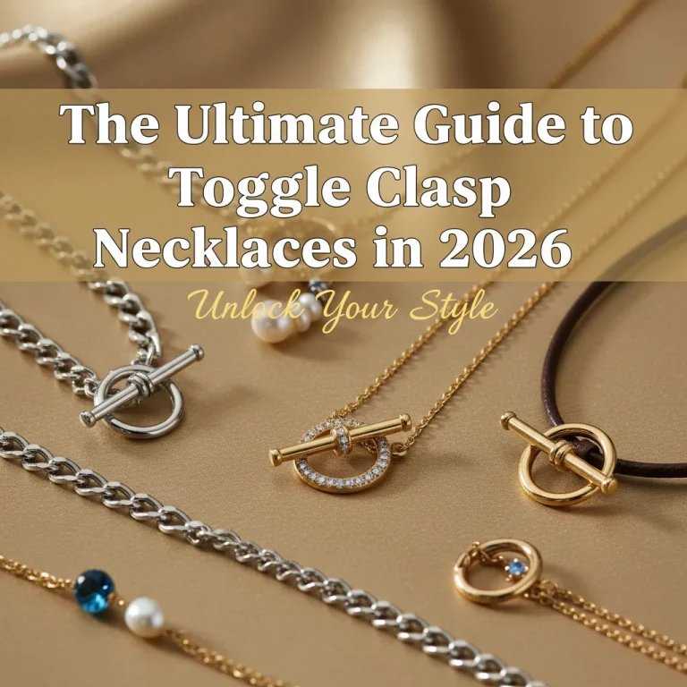 The Ultimate Guide to Toggle Clasp Necklaces in 2026