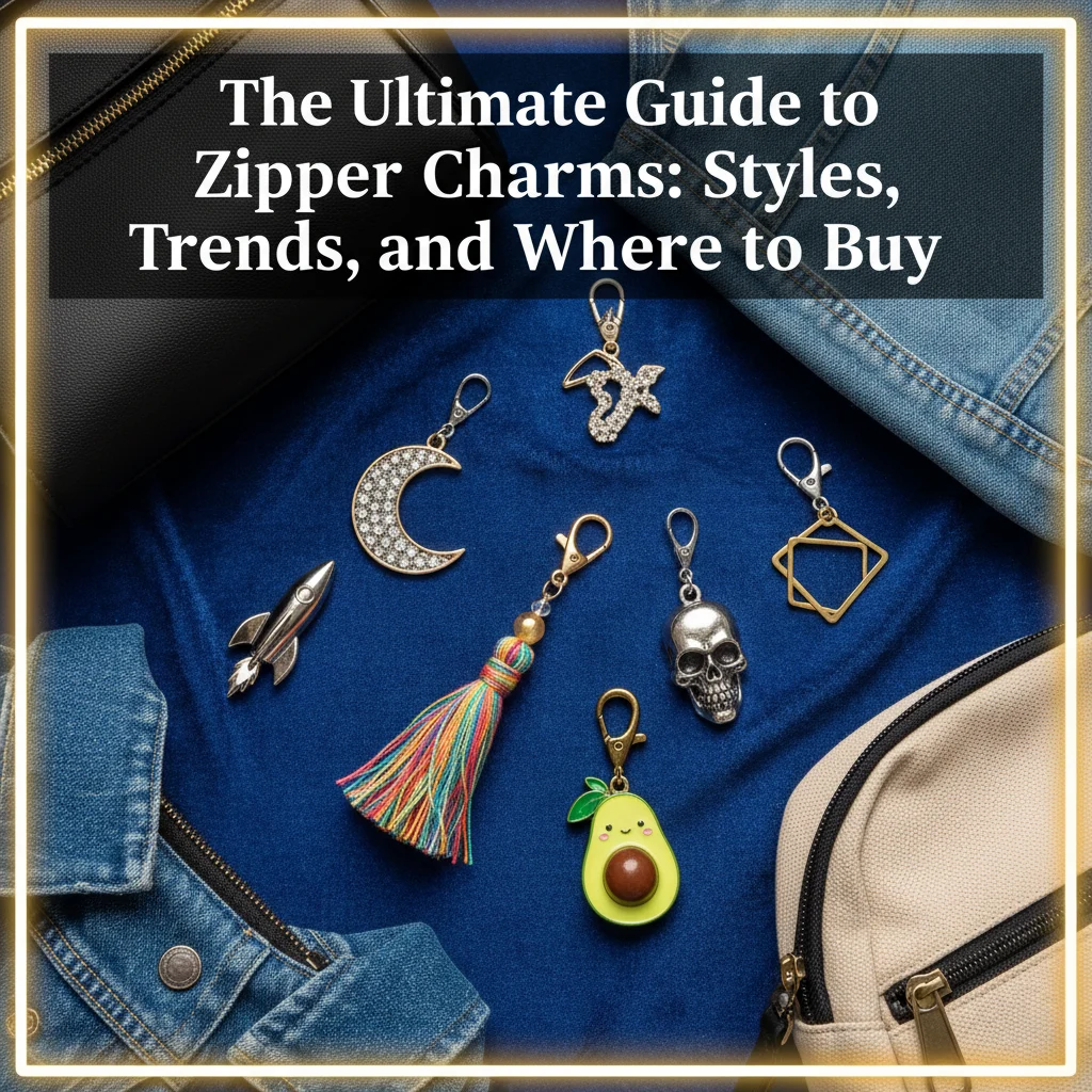 The Ultimate Guide to Zipper Charms: Styles, Trends, and Where to Buy