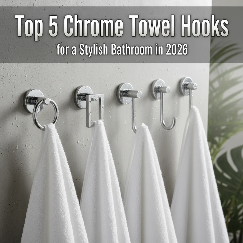 Top 5 Chrome Towel Hooks for a Stylish Bathroom in 2026