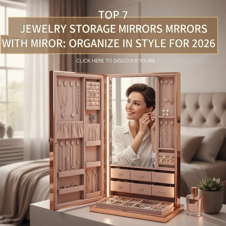 Top 7 Jewelry Storage Mirrors with Mirror: Organize in Style for 2026
