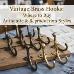 Vintage Brass Hooks: Where to Buy Authentic & Reproduction Styles